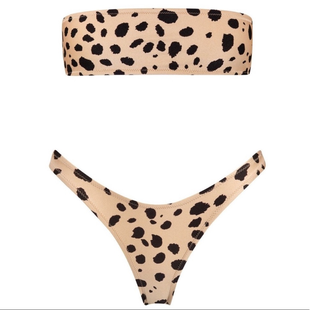 Triangl Cheetah Bikini BOTTOMS ONLY [Size XS] - Picture 2 of 3